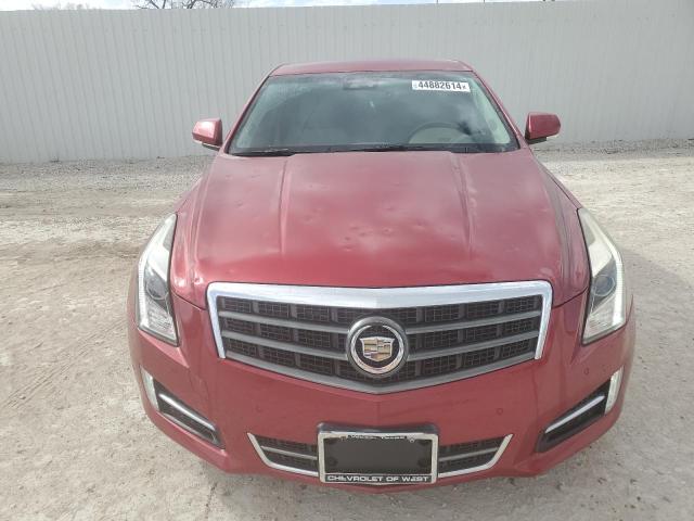 1G6AC5SXXD0126703 - 2013 CADILLAC ATS PERFORMANCE RED photo 5