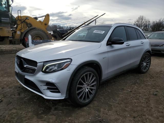 WDC0G6EB7HF199284 - 2017 MERCEDES-BENZ GLC 43 4MATIC AMG SILVER photo 1