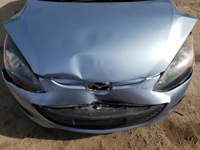 JM1DE1KY4D0154941 - 2013 MAZDA MAZDA2 SILVER photo 11