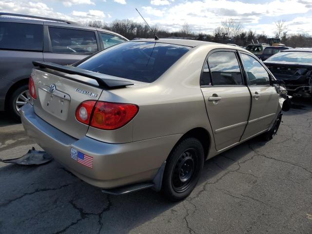 1NXBR32E54Z219930 - 2004 TOYOTA COROLLA CE GOLD photo 3