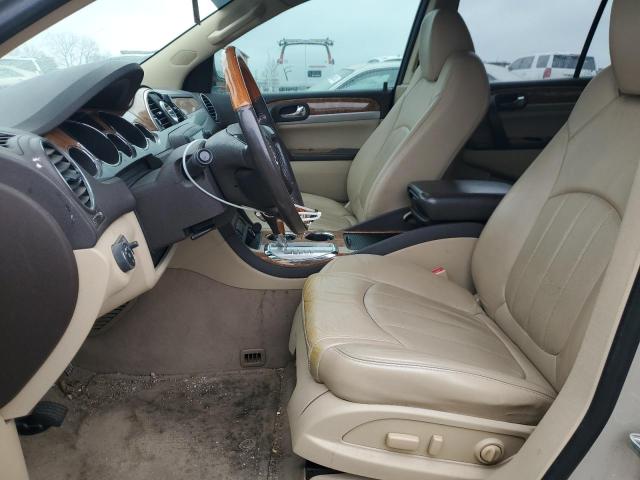 5GAKRCED6CJ291924 - 2012 BUICK ENCLAVE TAN photo 7