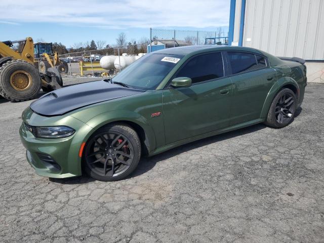 2C3CDXGJ9MH645051 - 2021 DODGE CHARGER SCAT PACK GREEN photo 1