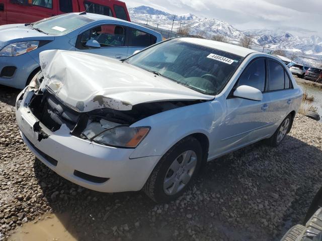 5NPET46C58H344203 - 2008 HYUNDAI SONATA GLS WHITE photo 1