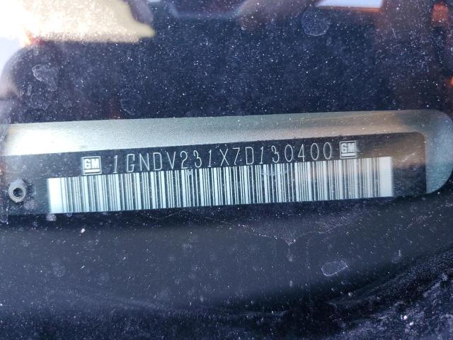 1GNDV231X7D130400 - 2007 CHEVROLET UPLANDER LS 银色 照片 13