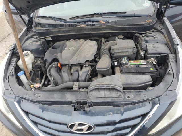 5NPEB4AC2BH285158 - 2011 HYUNDAI SONATA GLS CHARCOAL photo 11