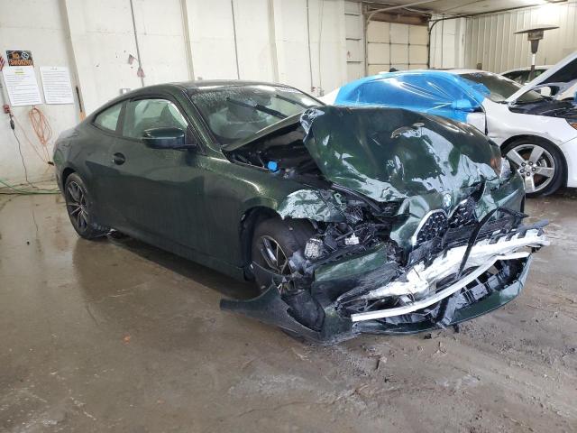 WBA73AP02NCJ23982 - 2022 BMW 430XI GREEN photo 4