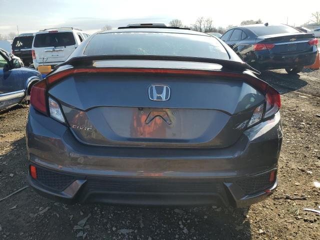 2HGFC4B00GH308136 - 2016 HONDA CIVIC LX GRAY photo 6