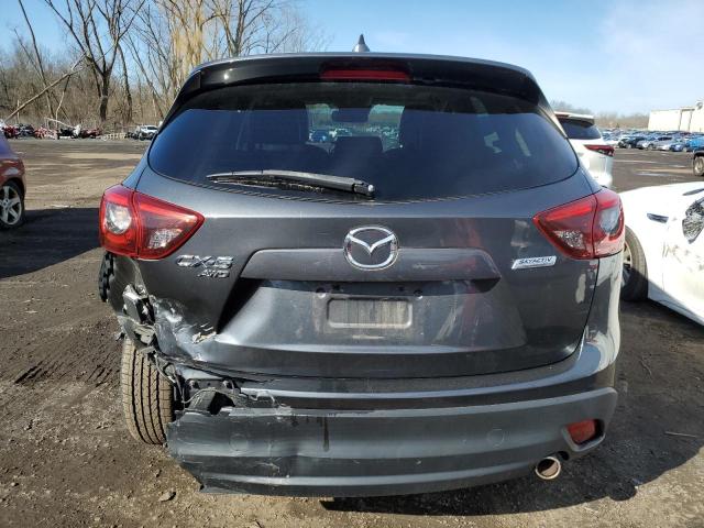 JM3KE4DY0G0743227 - 2016 MAZDA CX-5 GT GRAY photo 6