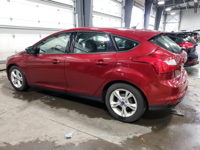 1FADP3K29DL189951 - 2013 FORD FOCUS SE RED photo 2