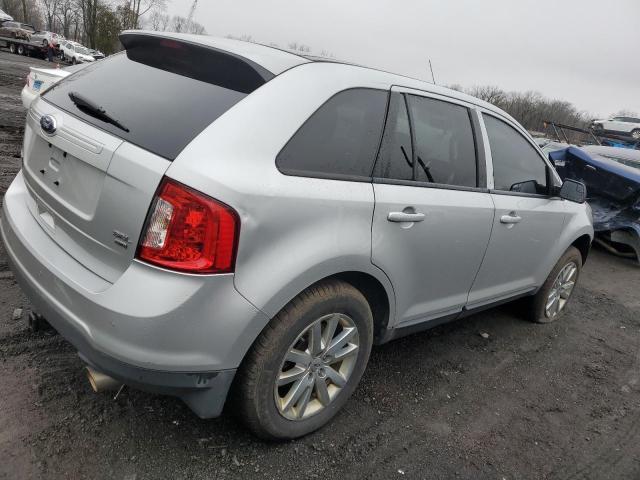 2FMDK4JC0DBC36532 - 2013 FORD EDGE SEL SILVER photo 3