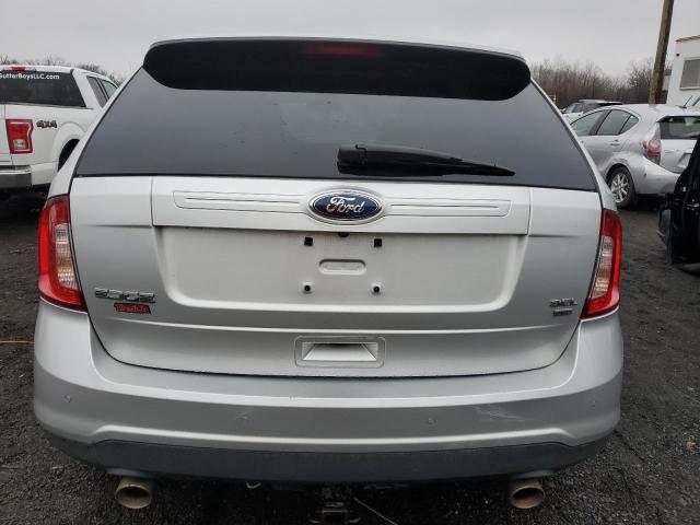 2FMDK4JC0DBC36532 - 2013 FORD EDGE SEL SILVER photo 6