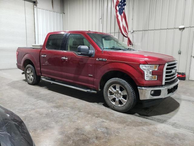 1FTEW1CP5HFB73718 - 2017 FORD F150 SUPERCREW BURGUNDY photo 4