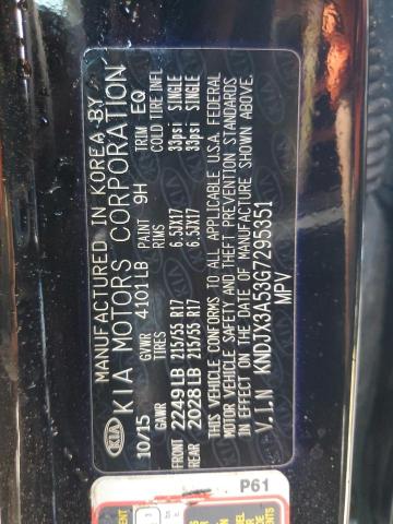 KNDJX3A53G7295351 - 2016 KIA SOUL ! BLACK photo 13