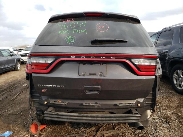 1C4RDJAG5LC146717 - 2020 DODGE DURANGO SXT GRAY photo 6