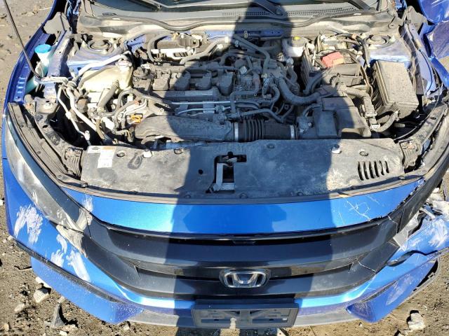 SHHFK7H55HU409037 - 2017 HONDA CIVIC EX BLUE photo 11