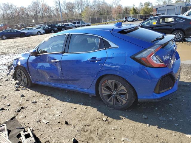 SHHFK7H55HU409037 - 2017 HONDA CIVIC EX BLUE photo 2