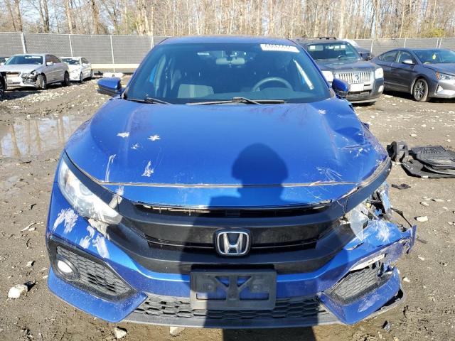 SHHFK7H55HU409037 - 2017 HONDA CIVIC EX BLUE photo 5