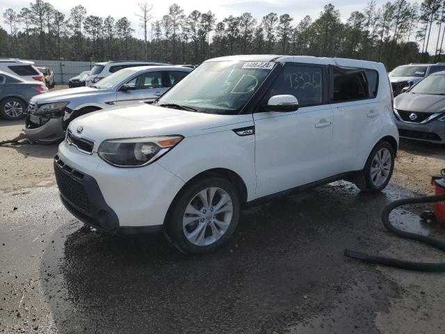 KNDJP3A58E7007322 - 2014 KIA SOUL + WHITE photo 1