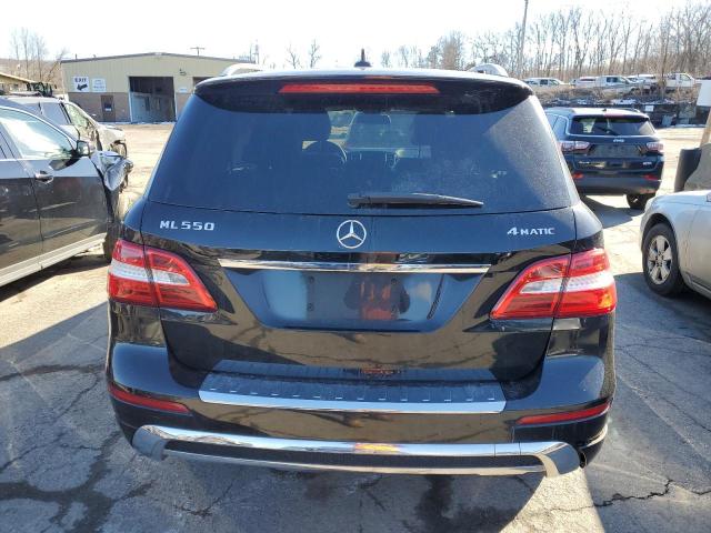 4JGDA7DB1EA321156 - 2014 MERCEDES-BENZ ML 550 4MATIC BLACK photo 6