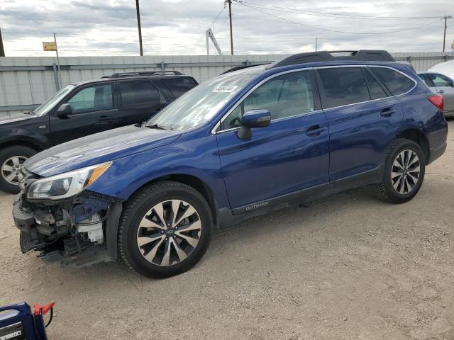 4S4BSAKC1H3250532 - 2017 SUBARU OUTBACK 2.5I LIMITED BLUE photo 1