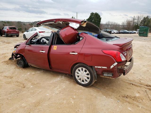 3N1CN7AP4KL840939 - 2019 NISSAN VERSA S RED photo 2