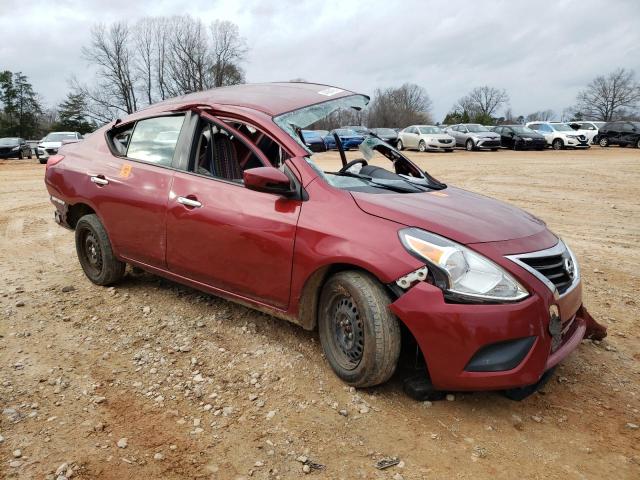 3N1CN7AP4KL840939 - 2019 NISSAN VERSA S RED photo 4