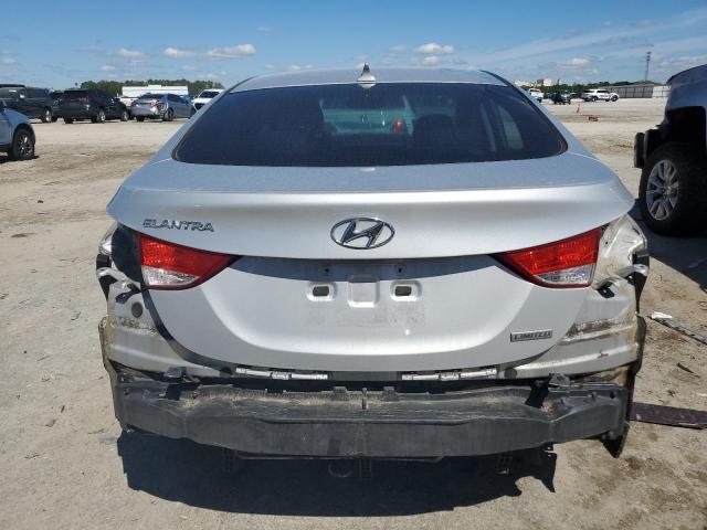 KMHDH4AE9CU201089 - 2012 HYUNDAI ELANTRA GLS SILVER photo 6