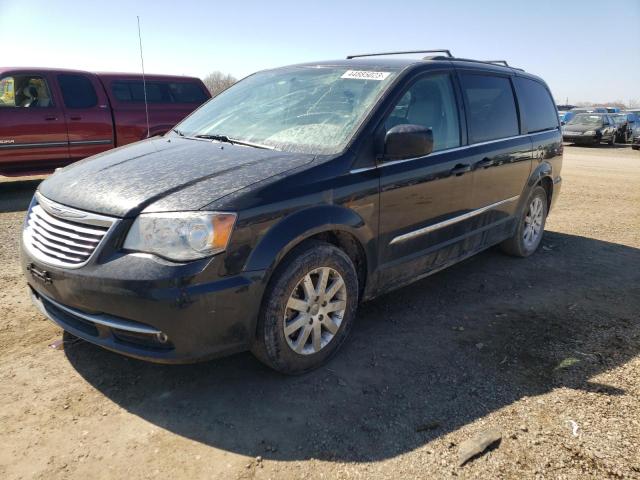 2C4RC1BGXFR601719 - 2015 CHRYSLER TOWN & COU TOURING შავი ფოტო 1