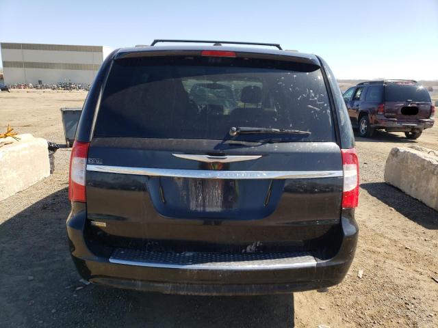 2C4RC1BGXFR601719 - 2015 CHRYSLER TOWN & COU TOURING შავი ფოტო 6