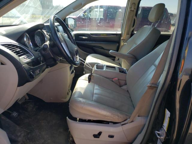 2C4RC1BGXFR601719 - 2015 CHRYSLER TOWN & COU TOURING შავი ფოტო 7