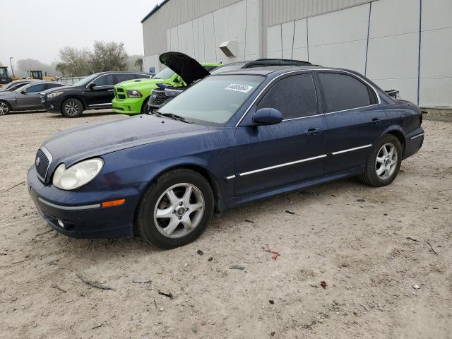 KMHWF35H45A149775 - 2005 HYUNDAI SONATA GLS BLUE photo 1