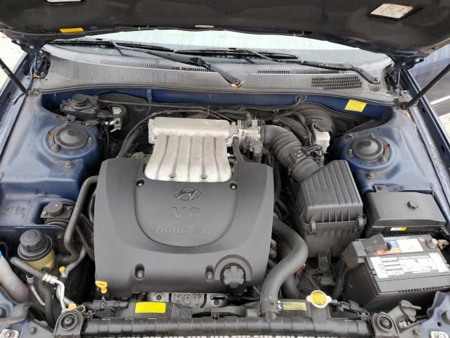 KMHWF35H45A149775 - 2005 HYUNDAI SONATA GLS BLUE photo 11