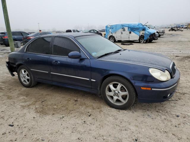 KMHWF35H45A149775 - 2005 HYUNDAI SONATA GLS BLUE photo 4