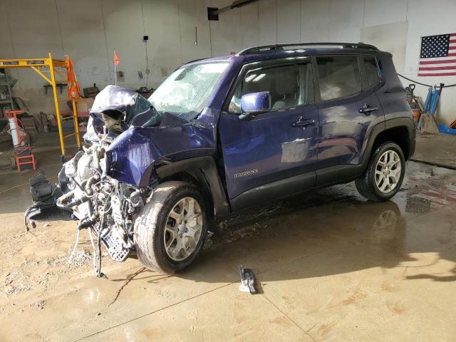 ZACCJBBB6JPJ30121 - 2018 JEEP RENEGADE LATITUDE BLUE photo 1