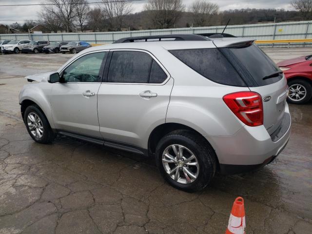 2GNALCEK0H1546232 - 2017 CHEVROLET EQUINOX LT SILVER photo 2