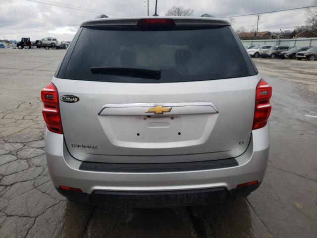 2GNALCEK0H1546232 - 2017 CHEVROLET EQUINOX LT SILVER photo 6