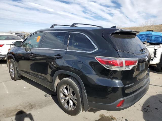 5TDJKRFH4FS107204 - 2015 TOYOTA HIGHLANDER XLE Qara foto 2