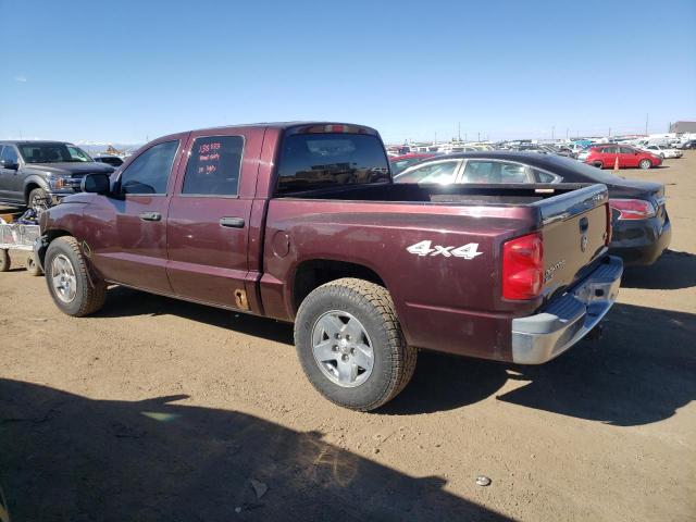 1D7HW48NX5S214617 - 2005 DODGE DAKOTA QUAD SLT BROWN photo 2