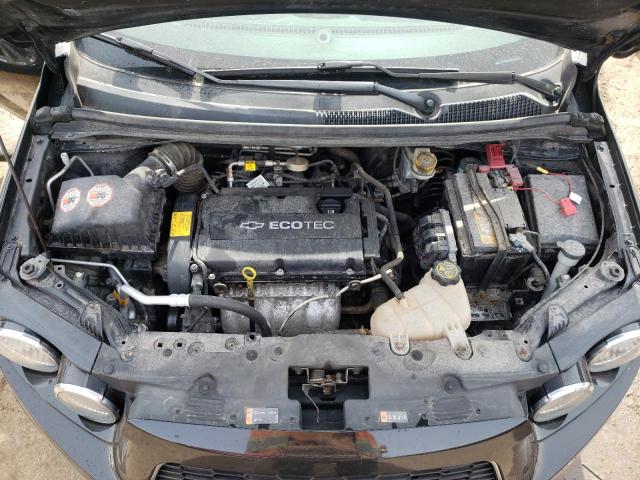 1G1JB6SHXF4154570 - 2015 CHEVROLET SONIC LS BLACK photo 11