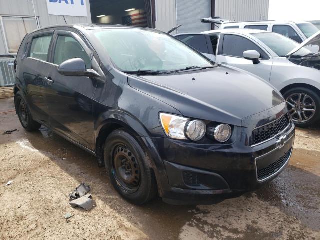 1G1JB6SHXF4154570 - 2015 CHEVROLET SONIC LS BLACK photo 4