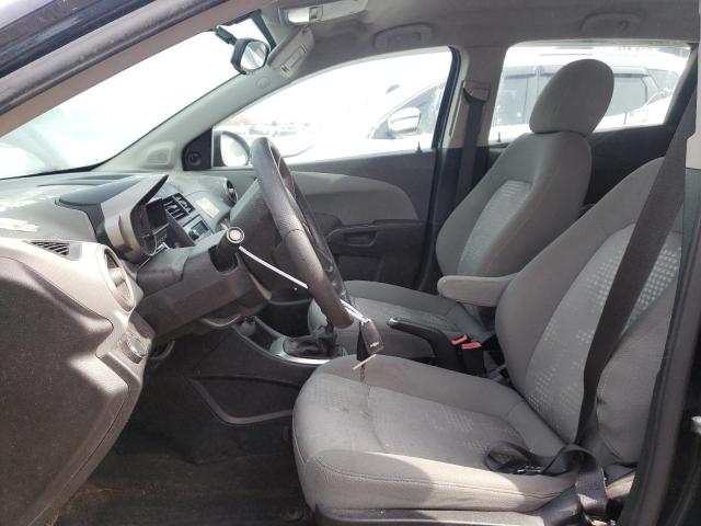 1G1JB6SHXF4154570 - 2015 CHEVROLET SONIC LS BLACK photo 7