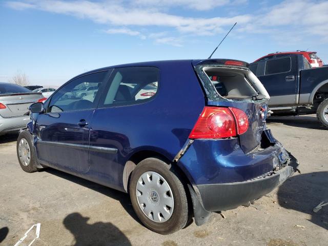 WVWBR71K27W125662 - 2007 VOLKSWAGEN RABBIT BLUE photo 2