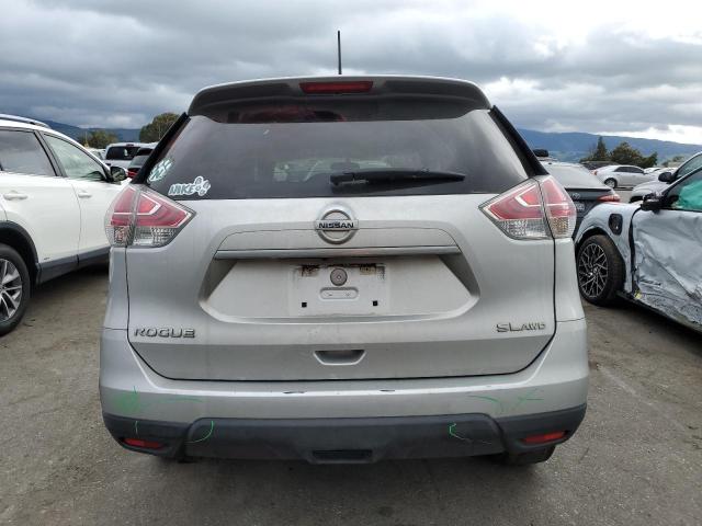 5N1AT2MV9FC837457 - 2015 NISSAN ROGUE S SILVER photo 6