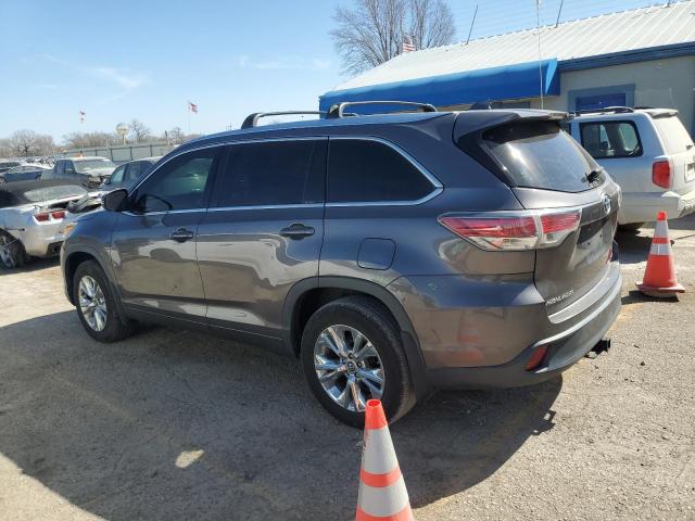 5TDJKRFH6FS103204 - 2015 TOYOTA HIGHLANDER XLE 黑色 照片 2
