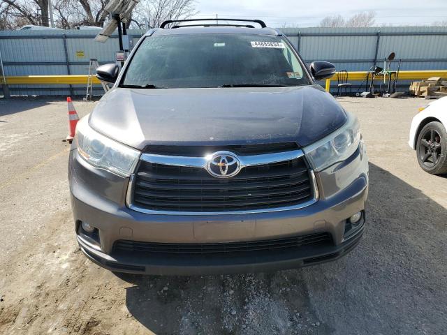 5TDJKRFH6FS103204 - 2015 TOYOTA HIGHLANDER XLE 黑色 照片 5