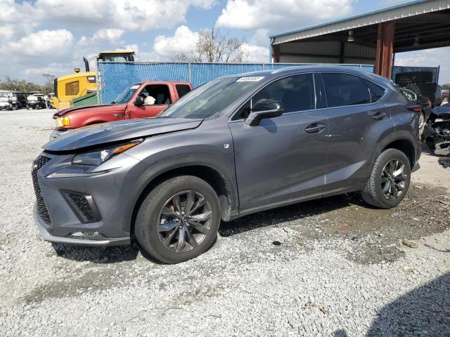 JTJYARBZ9K2130590 - 2019 LEXUS NX 300 BASE ნაცრისფერი ფოტო 1