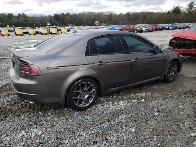 19UUA76527A017656 - 2007 ACURA TL TYPE S GRAY photo 3