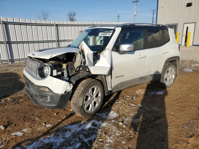 ZACCJBDT9GPC69189 - 2016 JEEP RENEGADE LIMITED WHITE photo 1