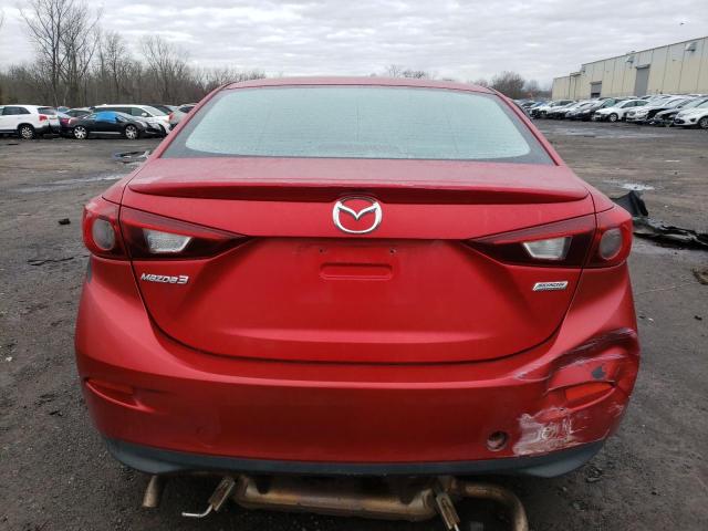 JM1BM1V73E1170721 - 2014 MAZDA 3 TOURING RED photo 6