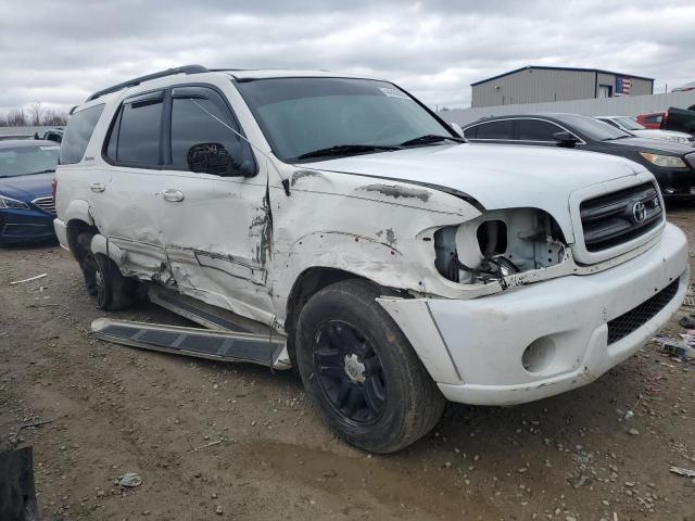 5TDBT48A74S212577 - 2004 TOYOTA SEQUOIA LIMITED WHITE photo 4